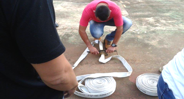 Maneabilidade com Mangueira